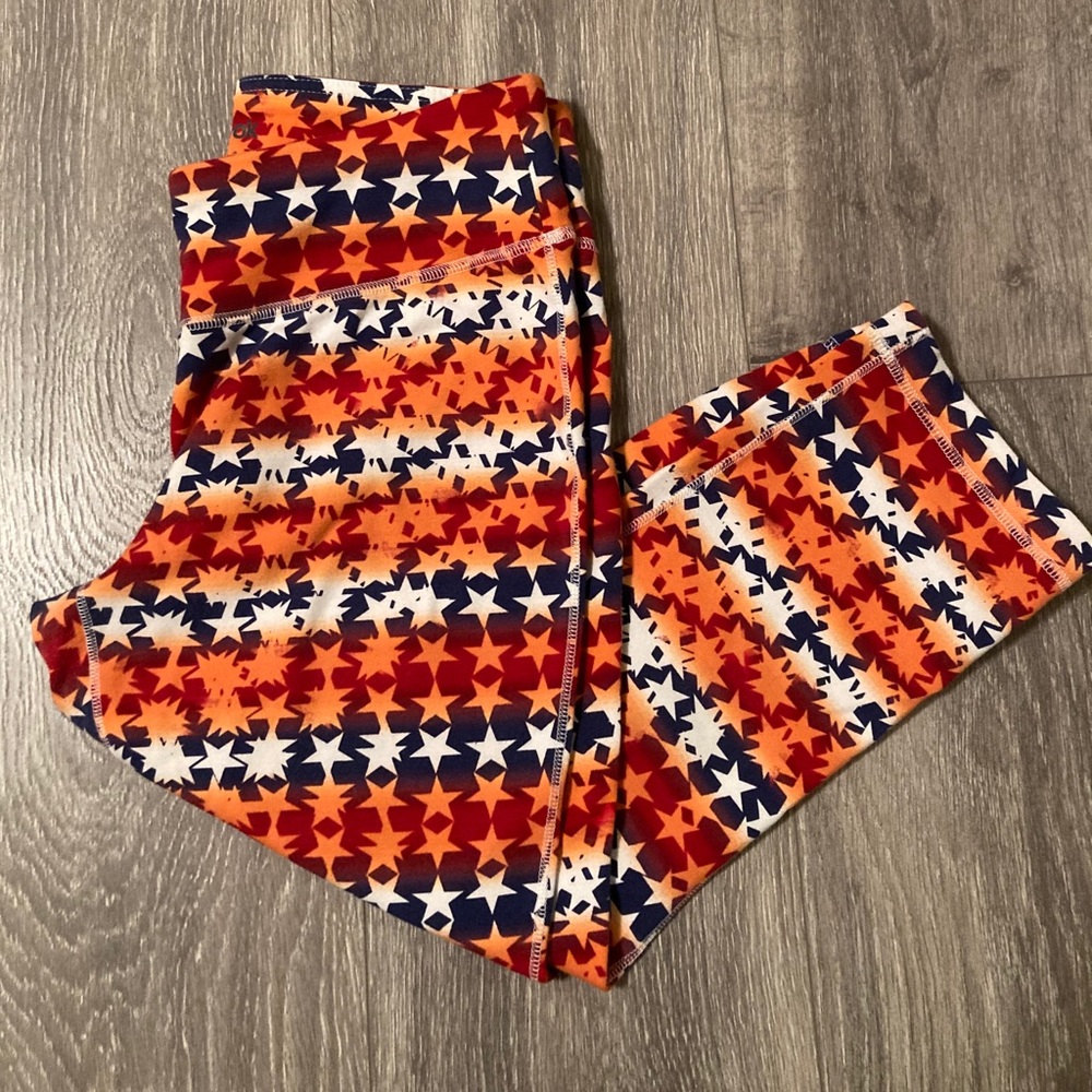 Reebok patriotic Capri leggings